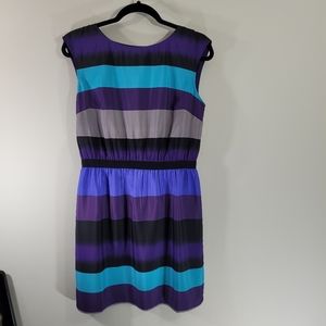 NWOT LOFT Striped Dress Size Medium Petite